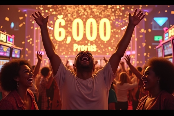 ภาพแจ็คพอตในเกมสล็อต Roma X ที่แสดงความตื่นเต้นในการชนะ