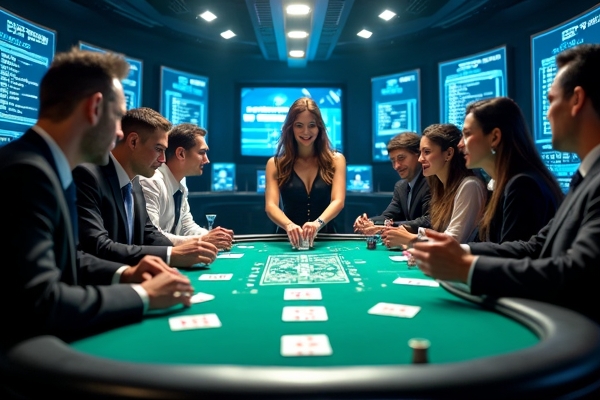 บรรยากาศคาสิโนสดที่น่าตื่นเต้น