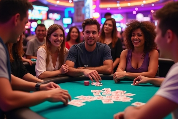 รูปเกมไพ่ คาสิโนใหม่ ในคาสิโนสด